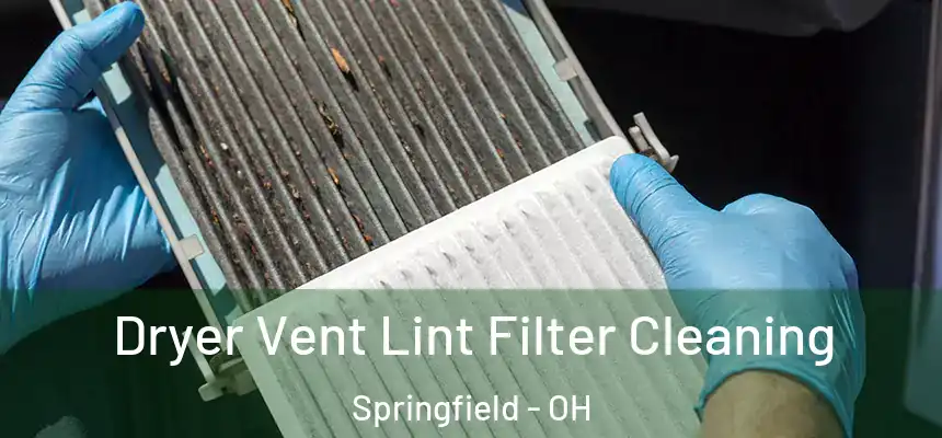 Dryer Vent Lint Filter Cleaning Springfield - OH